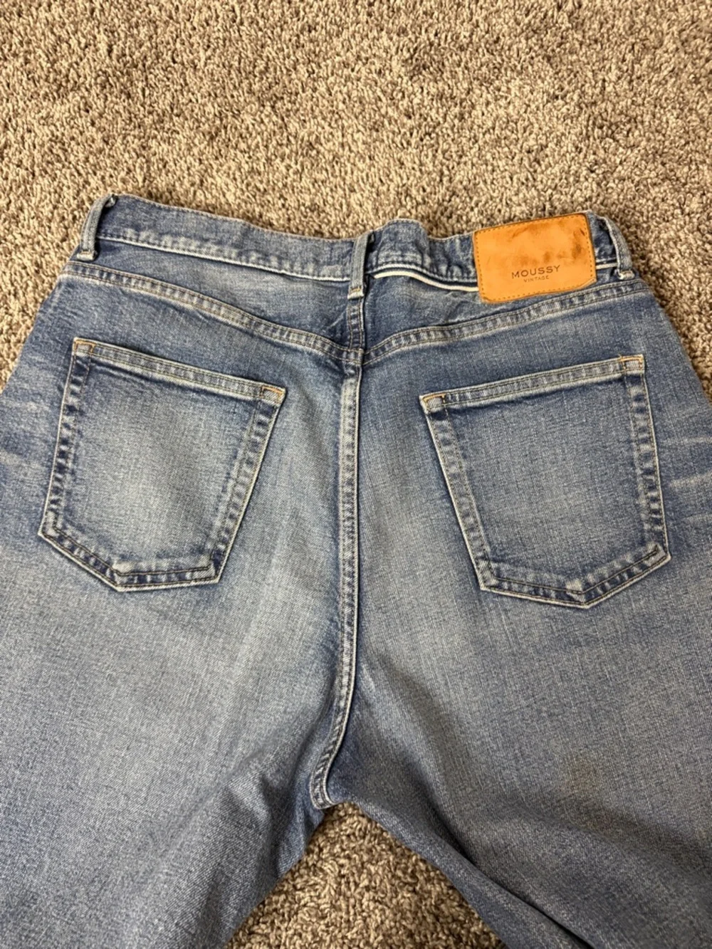 Moussy - Women's Evelyn Cropped Straight-high Rise Jeans size 30 - Picture 6 of 8
